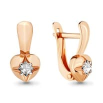 Серьги, артикул LV46407, золото