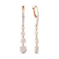 Серьги из золота, артикул LV46265А