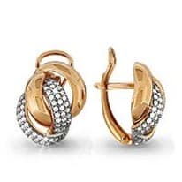 Серьги, золото, артикул LV41785А