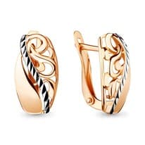 Серьги, артикул LV33596, золото