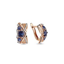 Серьги, золото, артикул LV45895Б