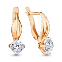 Серьги, золото, артикул LV42077