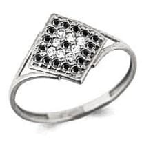 Кольцо, серебро, артикул LV60995Ч