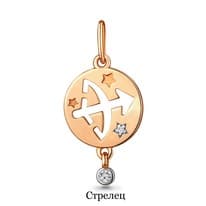 Подвеска, артикул LV23198А, золото