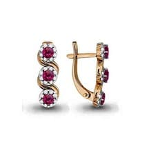 Серьги из золота, артикул LV940916к