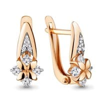 Серьги, золото, артикул LV46632А
