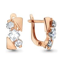 Серьги, артикул LV45809, золото