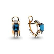 Серьги, артикул LV4493008А, золото