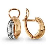 Серьги из золота, артикул LV41784А