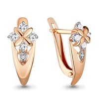 Серьги, артикул LV46631А, золото
