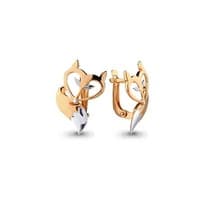 Серьги, золото, артикул LV33103