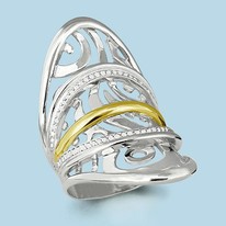 Кольцо из серебра, артикул LV64159А