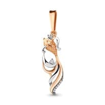 Подвеска, золото, артикул LV24123А
