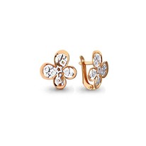 Серьги из золота, артикул LV33102