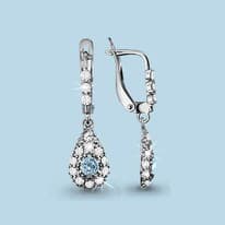 Серьги, артикул LV4409605А, серебро