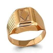 Кольцо из золота, артикул LV53002