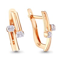Серьги, артикул LV46402, золото