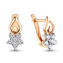 Серьги, артикул LV45375А, золото