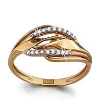 Кольцо из золота, артикул LV62600А