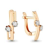 Серьги, золото, артикул LV46401