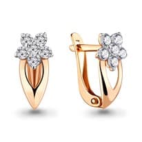 Серьги, артикул LV45374, золото