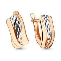 Серьги из золота, артикул LV33399
