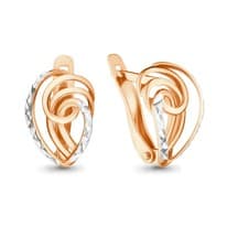 Серьги, артикул LV31612, золото