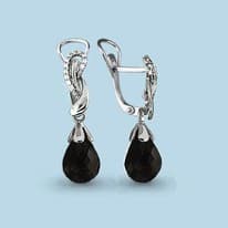 Серьги, серебро, артикул LV4425917А