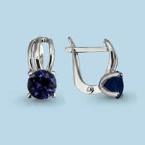 Серьги из серебра, артикул LV42988Н