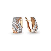 Серьги, артикул LV45773А, золото