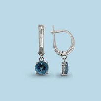 Серьги, серебро, артикул LV4409508