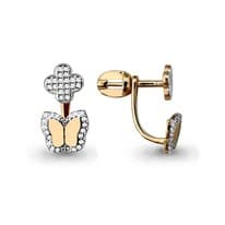 Серьги, артикул LV45178А, золото