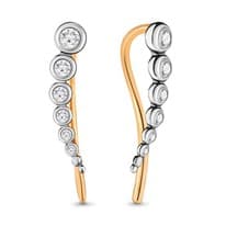 Серьги из золота, артикул LV41255А