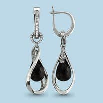 Серьги, серебро, артикул LV4425717А