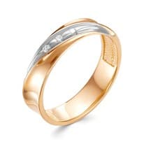 Кольцо из красного золота с бриллиантом V70491510000