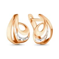 Серьги, артикул LV31609, золото