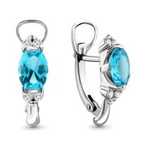 Серьги из серебра, артикул LV4414105