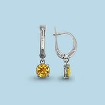 Серьги из серебра, артикул LV4409506