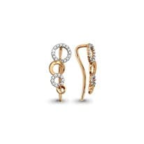 Серьги, золото, артикул LV41253