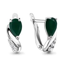 Серьги, серебро, артикул LV4453909А