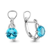 Серьги из серебра, артикул LV4441805А