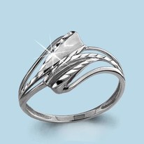 Кольцо, серебро, артикул LV52521