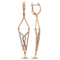 Серьги, артикул LV45463А, золото