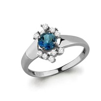 Кольцо, артикул LV6580808А, серебро