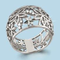 Кольцо из серебра, артикул LV63056А