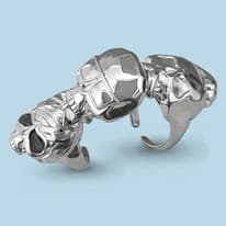 Кольцо из серебра, артикул LV54004