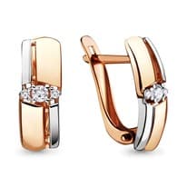 Серьги, артикул LV46613, золото