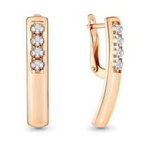 Серьги из золота, артикул LV46396