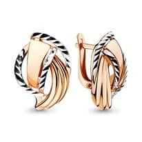 Серьги, золото, артикул LV33583