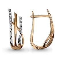 Серьги, артикул LV31841, золото